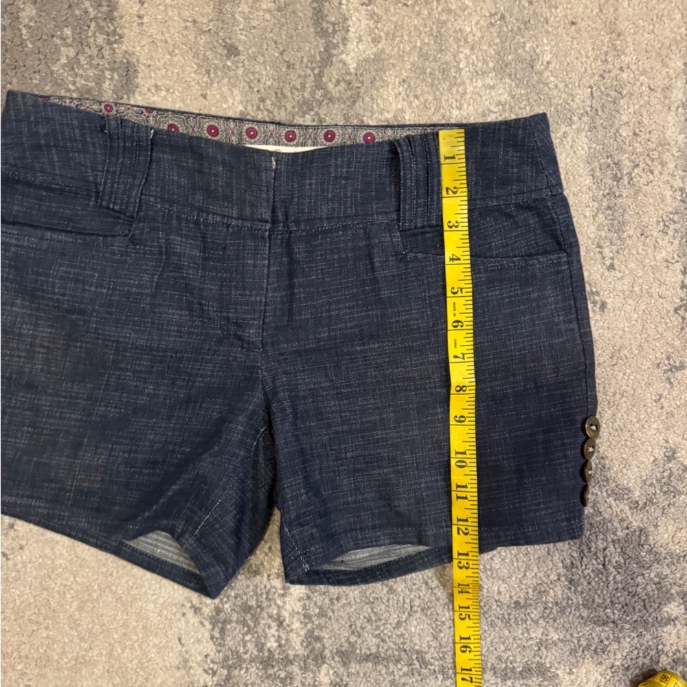 Candie's Dark Denim Blue Shorts - Picture 6 of 6